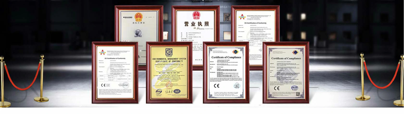 whc solar certificate