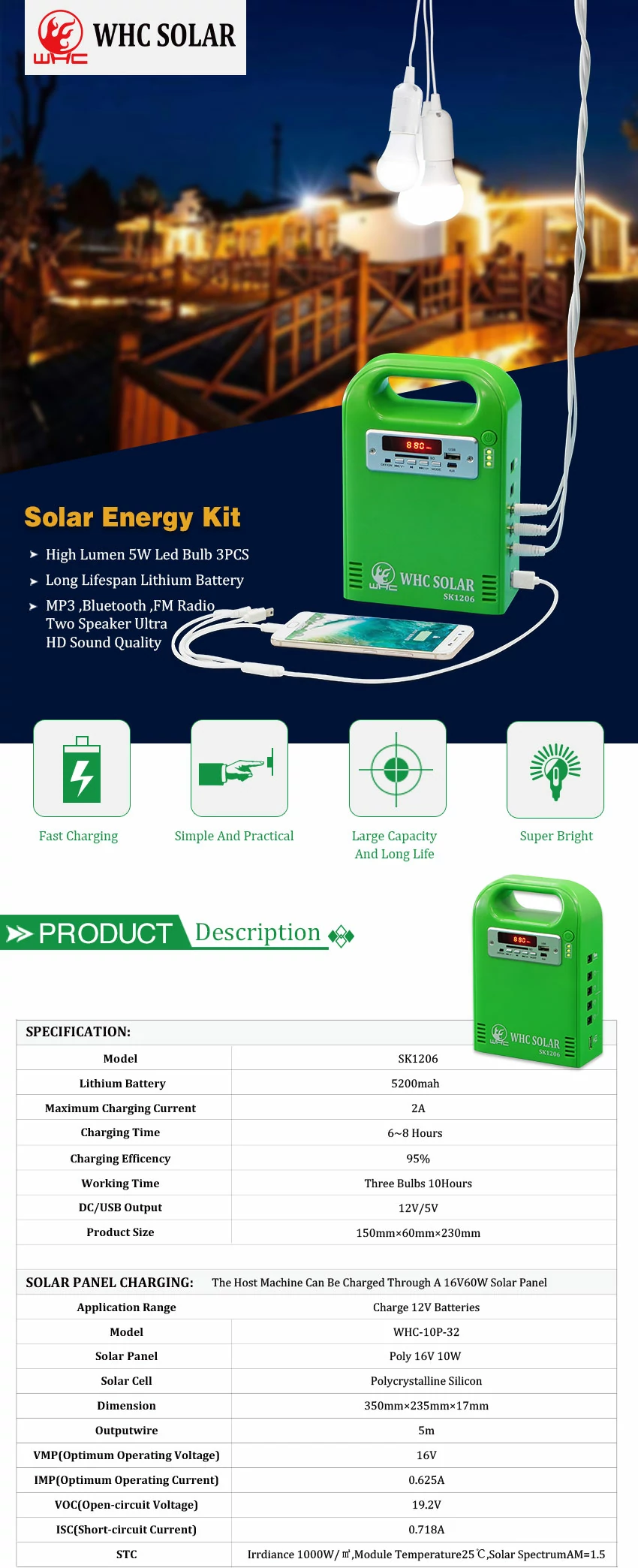 solar panel kit with battery and inverter