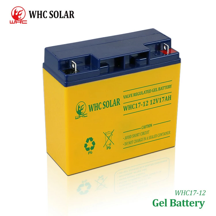 WHC Solar Battery Gel Deep Cycle 12v 17ah Home Energy