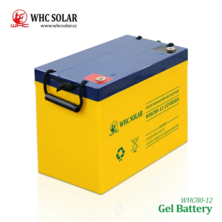 Solar Deep Cycle Battery Gel 12v 80ah UPS Back Up - WHC