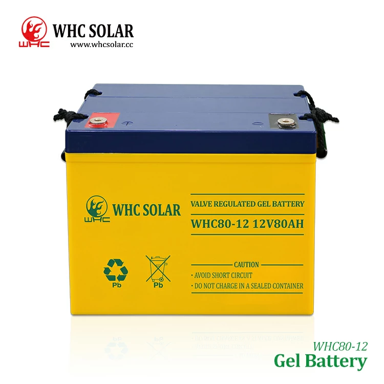 Solar Deep Cycle Battery Gel 12v 80ah UPS Back Up - WHC