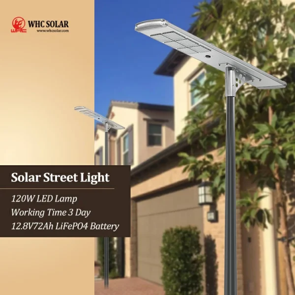 120w Solar Street Light